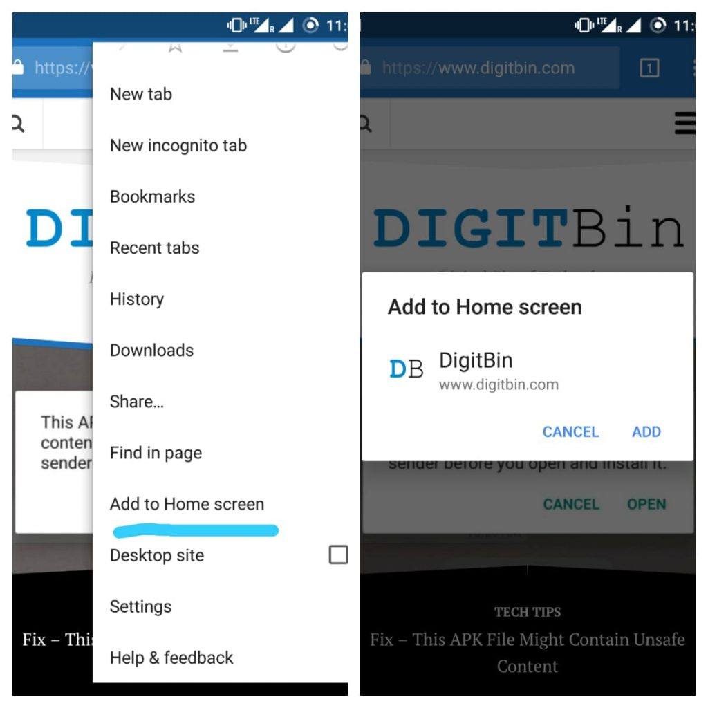 Download DigitBin App on Android and PC as Web App. 4 Add DigitBin To Home Screen