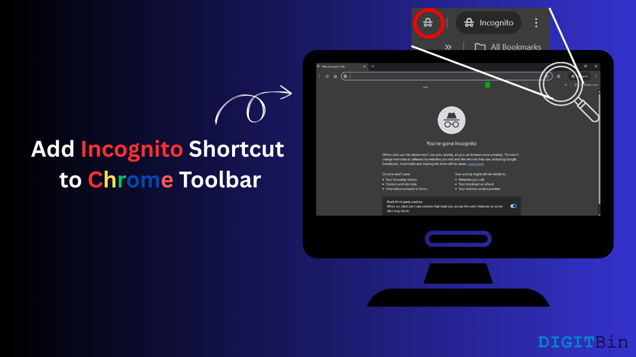 How to Add Incognito Shortcut to Chrome Toolbar? 1 Add Incognito Shortcut to Chrome Toolbar