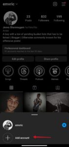 Ho to View Instagram Stories without them Knowing 4 Add account