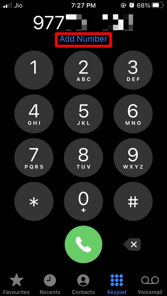 Add number