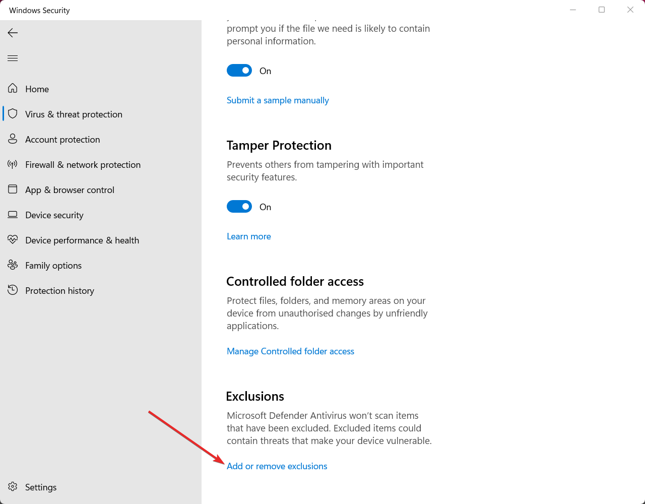 How to Stop 'Antimalware Service Executable' High Usage? 22 Add or remove exclusions