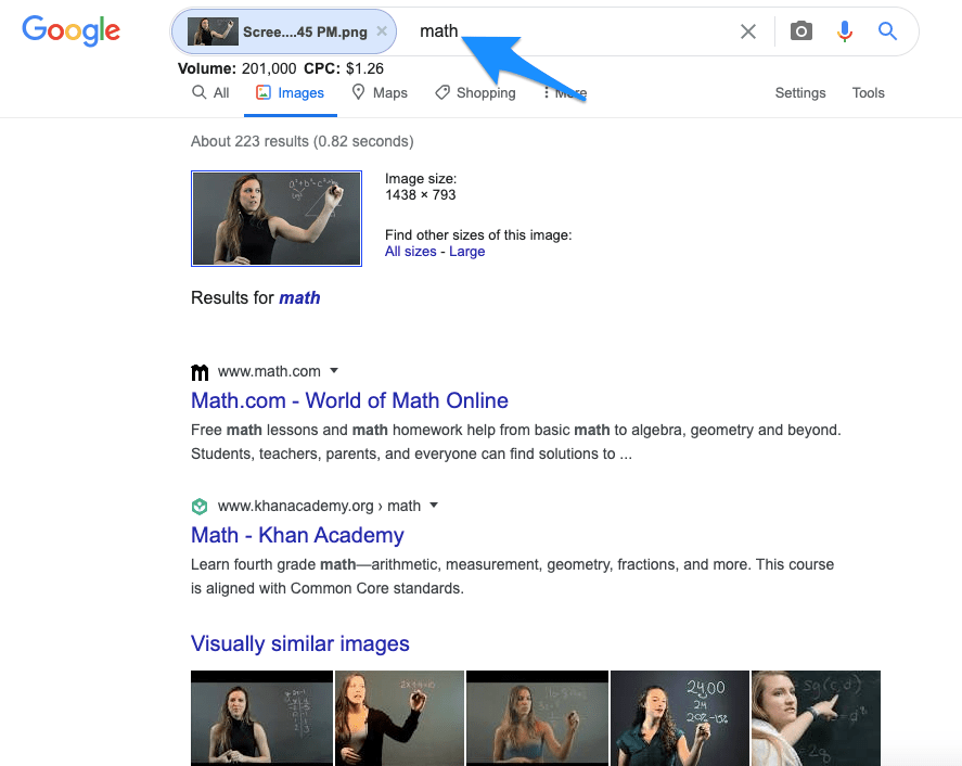 How to Find Source of a Video with Reverse Image Search 5 Add_Keywords_to_Get_more_Accurate_Results