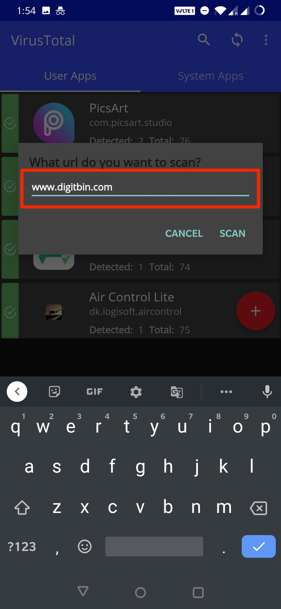 How to Download and Use Google Antivirus App? 10 Add_URL_to_Scan