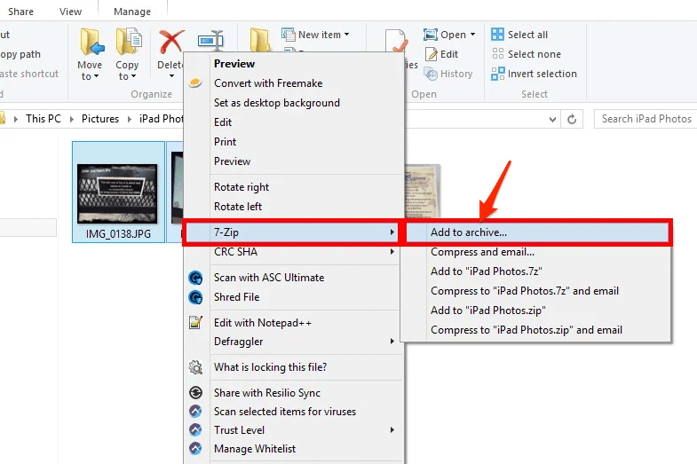 Password Protect File or Folder Zip on PC | Windows and Mac 10 Add to Archive