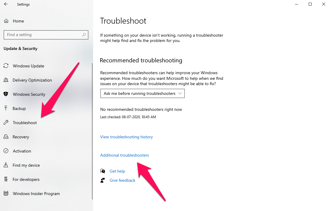 Ways to Fix 0x800705b4 Windows Update Error 13 Additional Troubleshooters