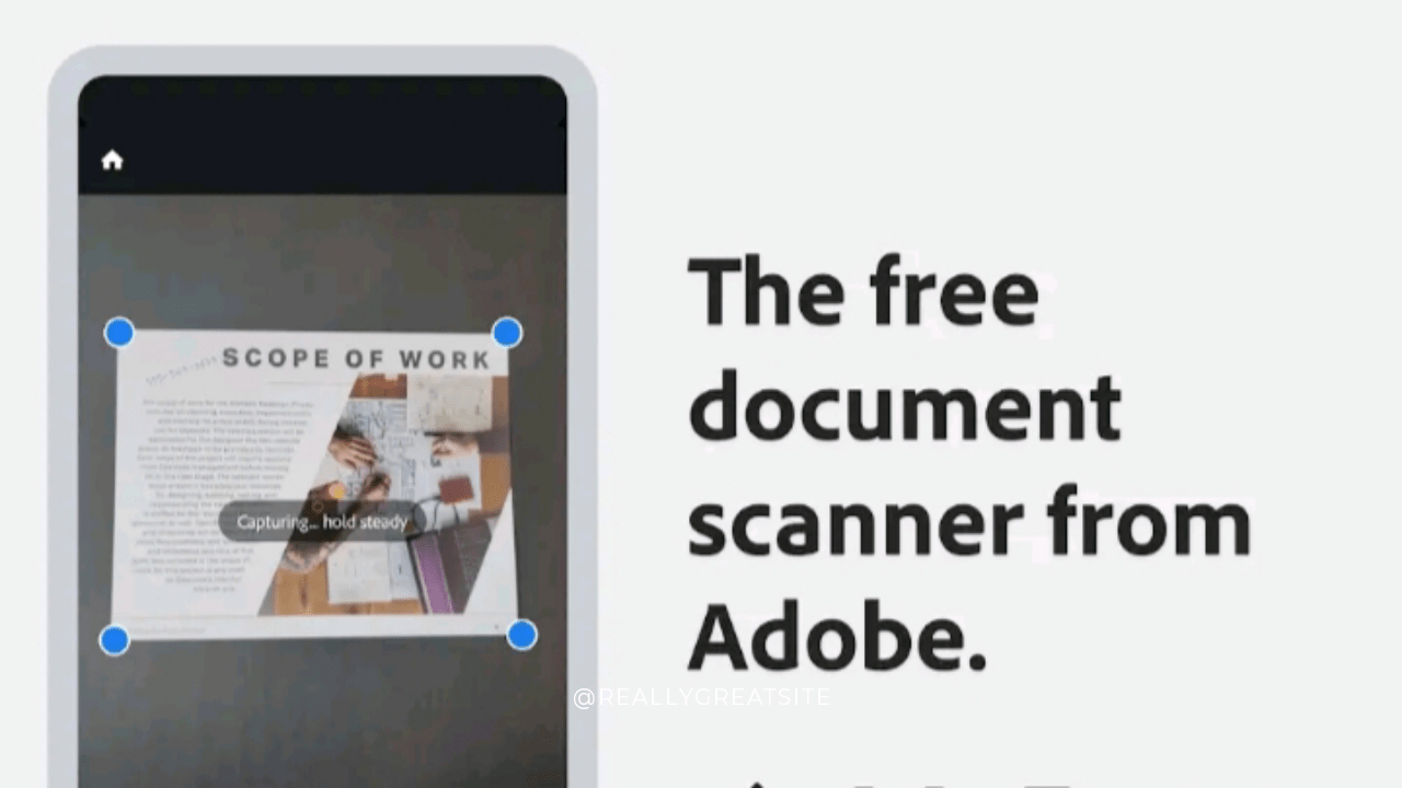 Best CamScanner Alternatives for Android and iOS (Without Watermark) 2 Adobe Scan