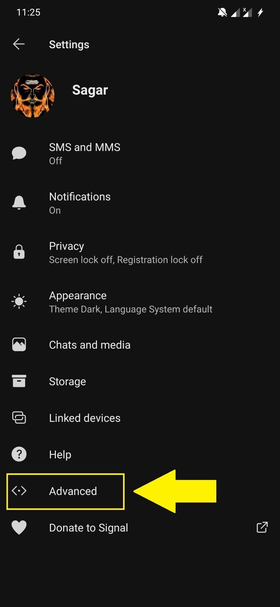 How to Permanently Delete Signal Account? 2 Advance Setting