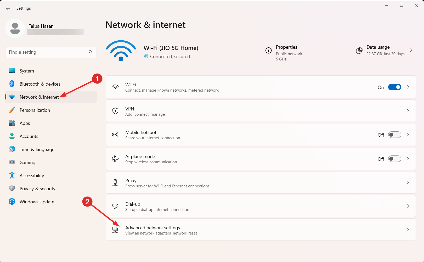 How to Fix Missing Cellular Option in Windows 11? 15 Advanced Network Settings
