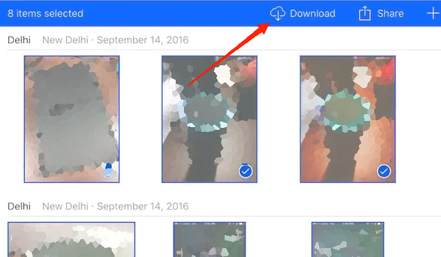 How to Transfer Local iPhone Photos and Videos to Windows PC? 24 After selecting your desired photos, click the Download button to save them to your PC.