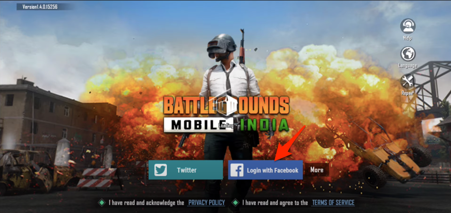 Migrate Data from PUBG Mobile to Battlegrounds Mobile 12 Again_Lggin_with_your_Account