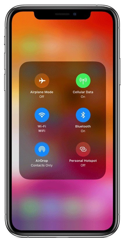 iPhone No Service (SIM Network) Error Fix 3 Airplane Mode