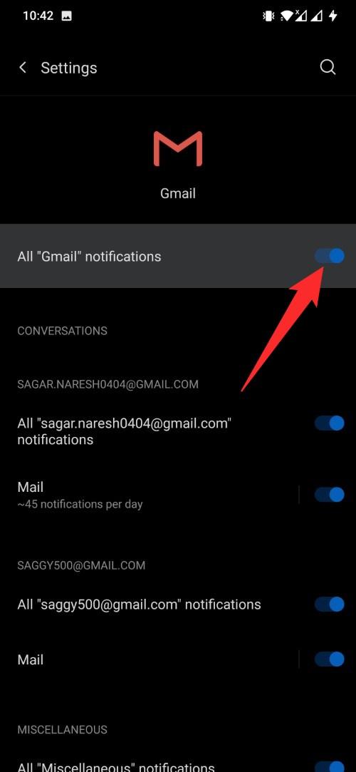 How to Fix Gmail Notification Not Working on Android? 3 Allow All Gmail Notifications