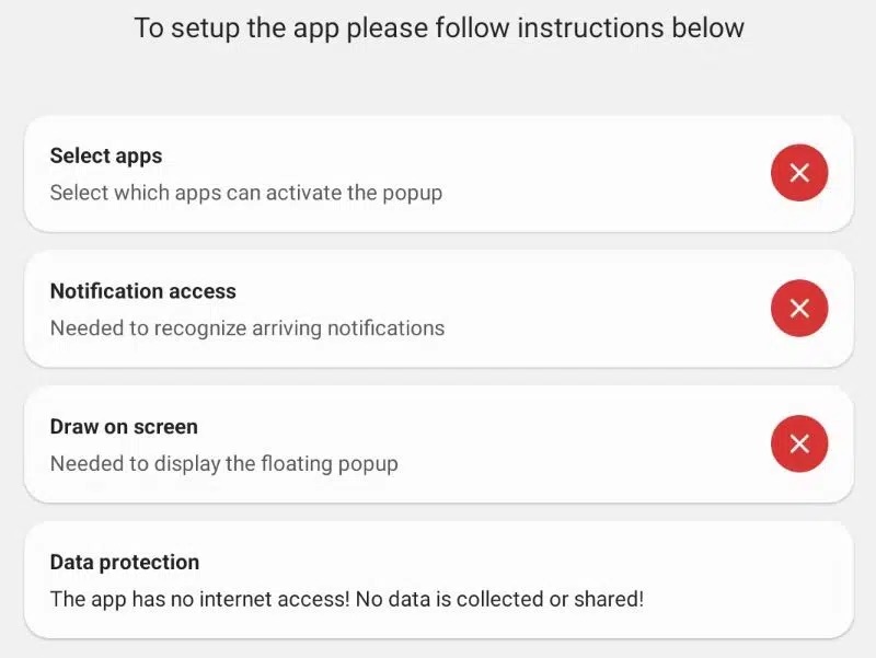 Allow Access to App