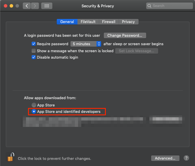 Fix Mac 'File Can’t be Opened Because the Identity of the Developer Cannot be Confirmed' 6 Allow Apps from Store and Identified Developers