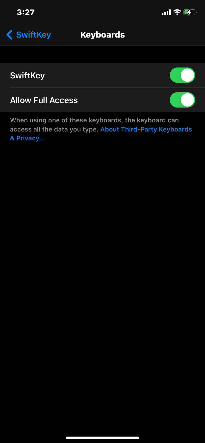 How to Check Clipboard History on iPhone? 4 Allow_Keyboard_Access_to_Swiftkey