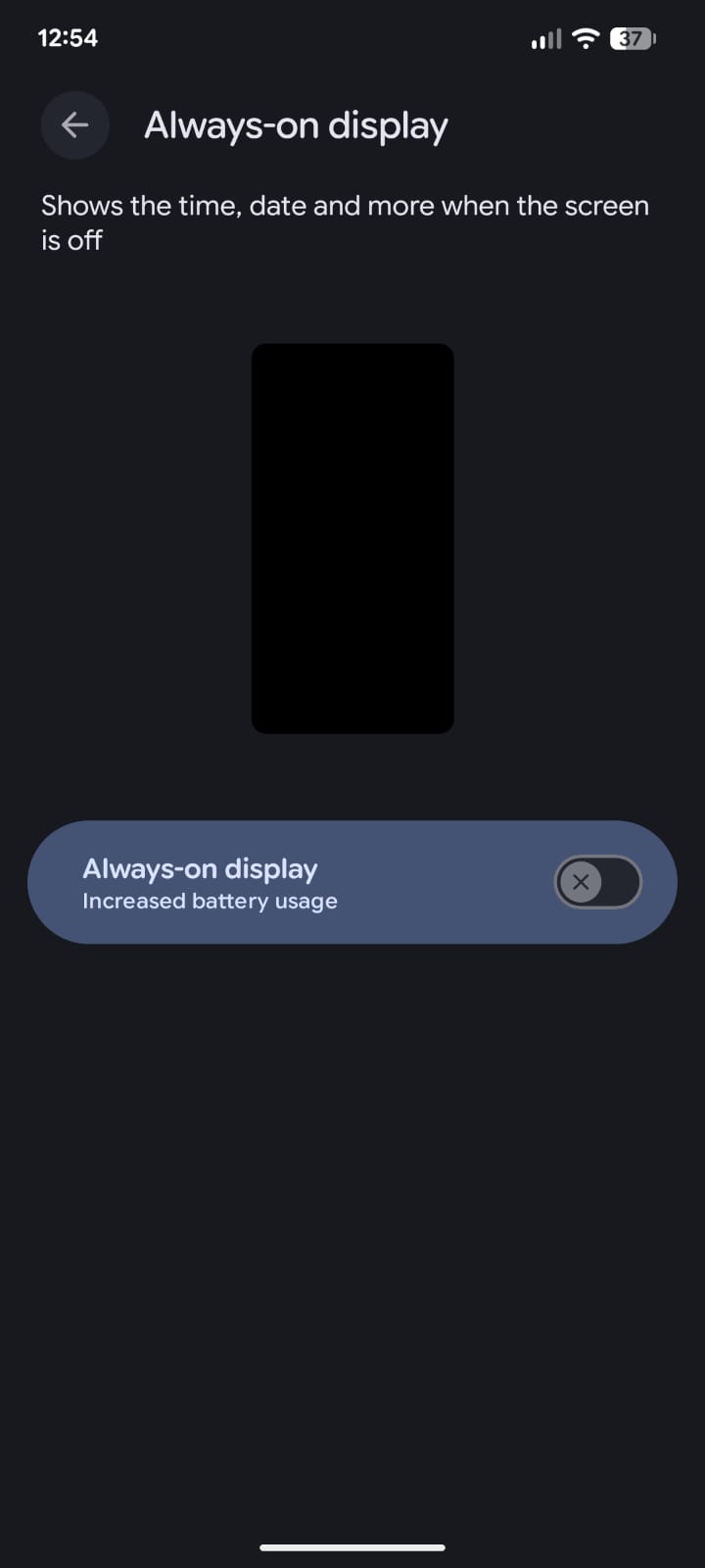 Google Pixel battery draining fast after update? What’s happening 4 Always On Display