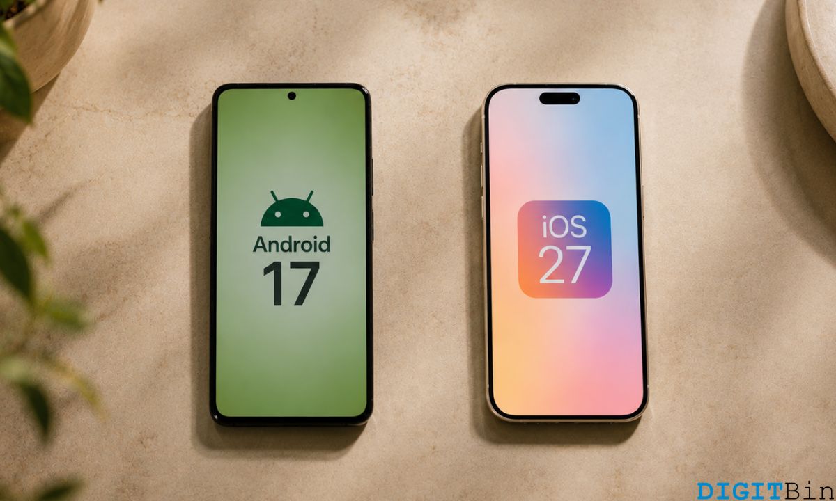 Android 17 is tightening the foundations while iOS 27 is making the biggest AI bet Apple has ever made 1 Android 17 vs iOS 27 comparison