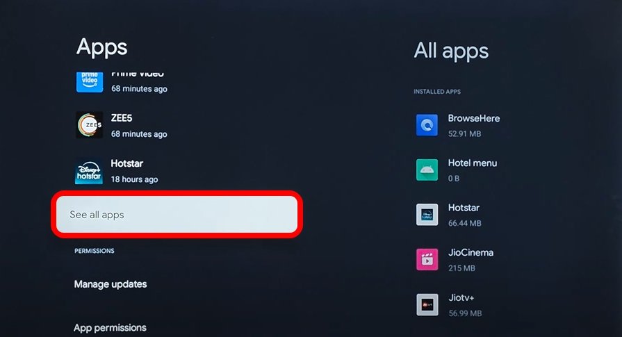 YouTube Voice Search Not Working on Smart TV: How to Fix? 5 Android TV see all apps
