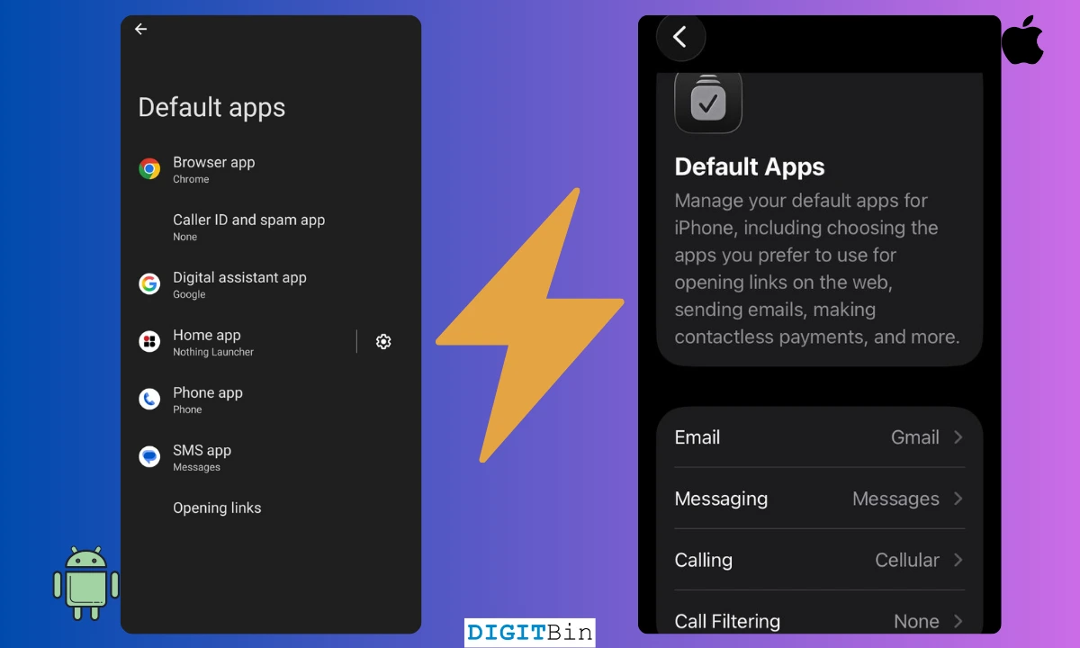 These 11 Android features still don’t exist on iPhone 3 Android and iOS default app settings