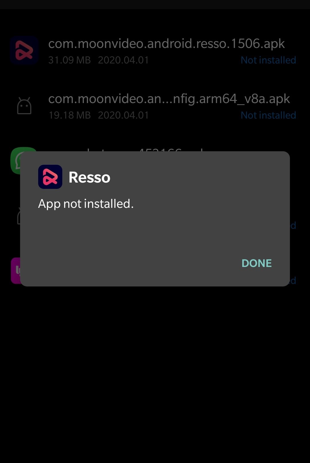 Resso Music App Download for Android 2 App Not Installed Resso
