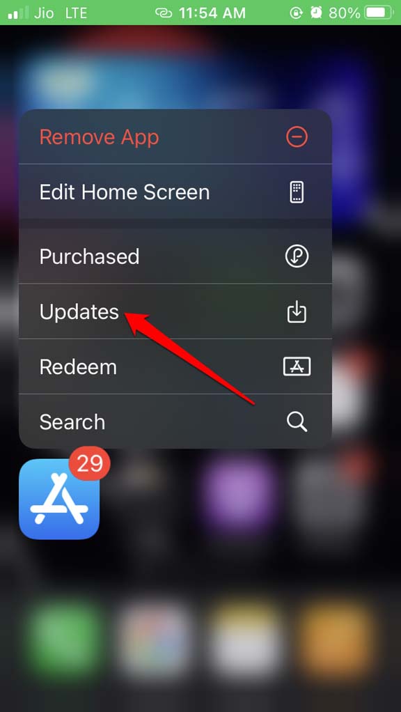 App store updates