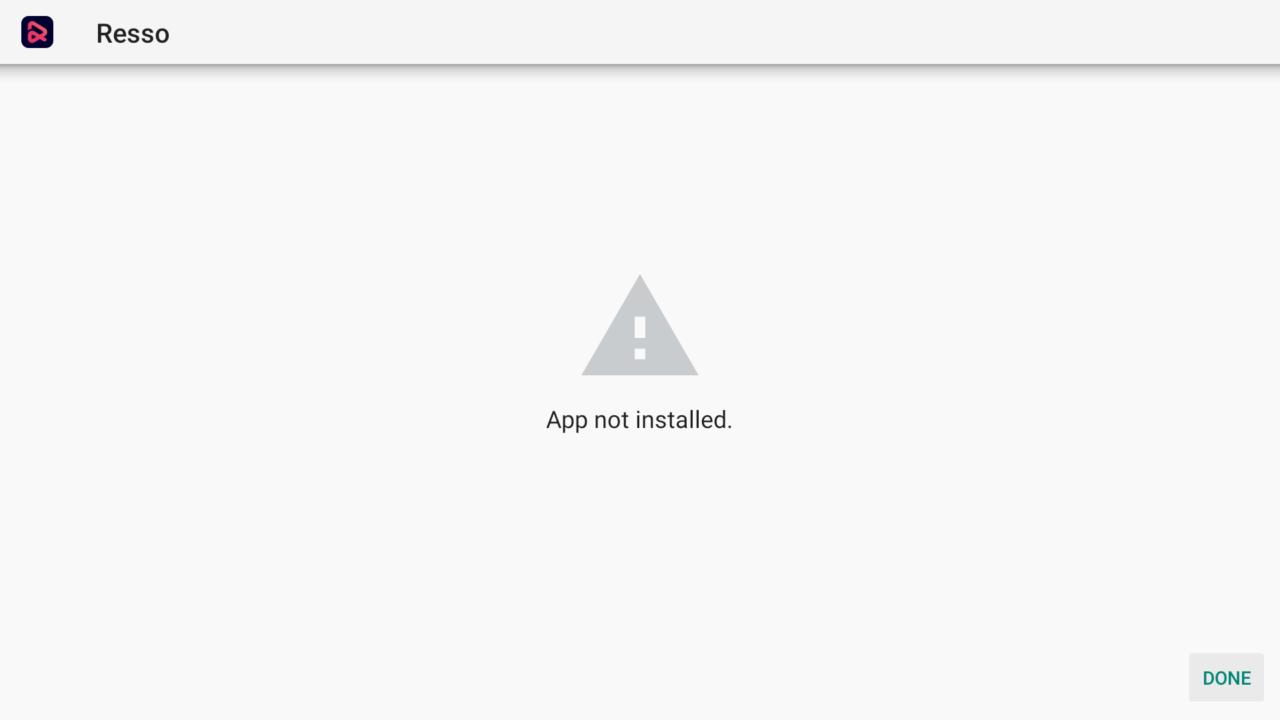 Fix App Not Installed Error on Android TV 1 App Not Installed Android TV Error