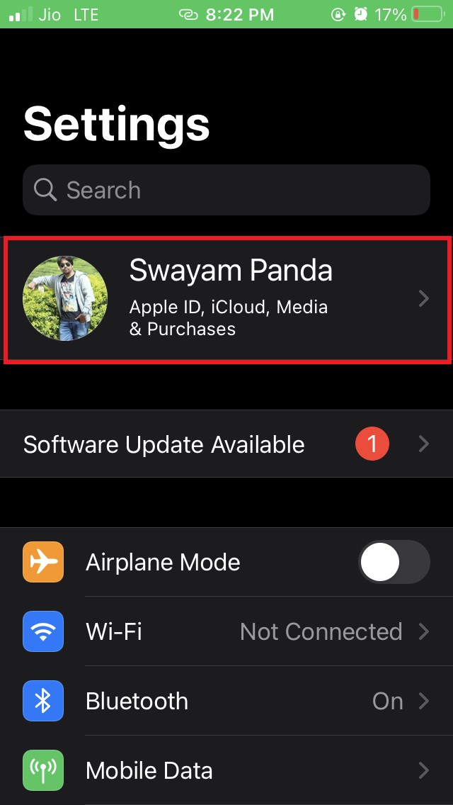 How to Fix Photos Not Loading on iPhone 10 Apple ID name