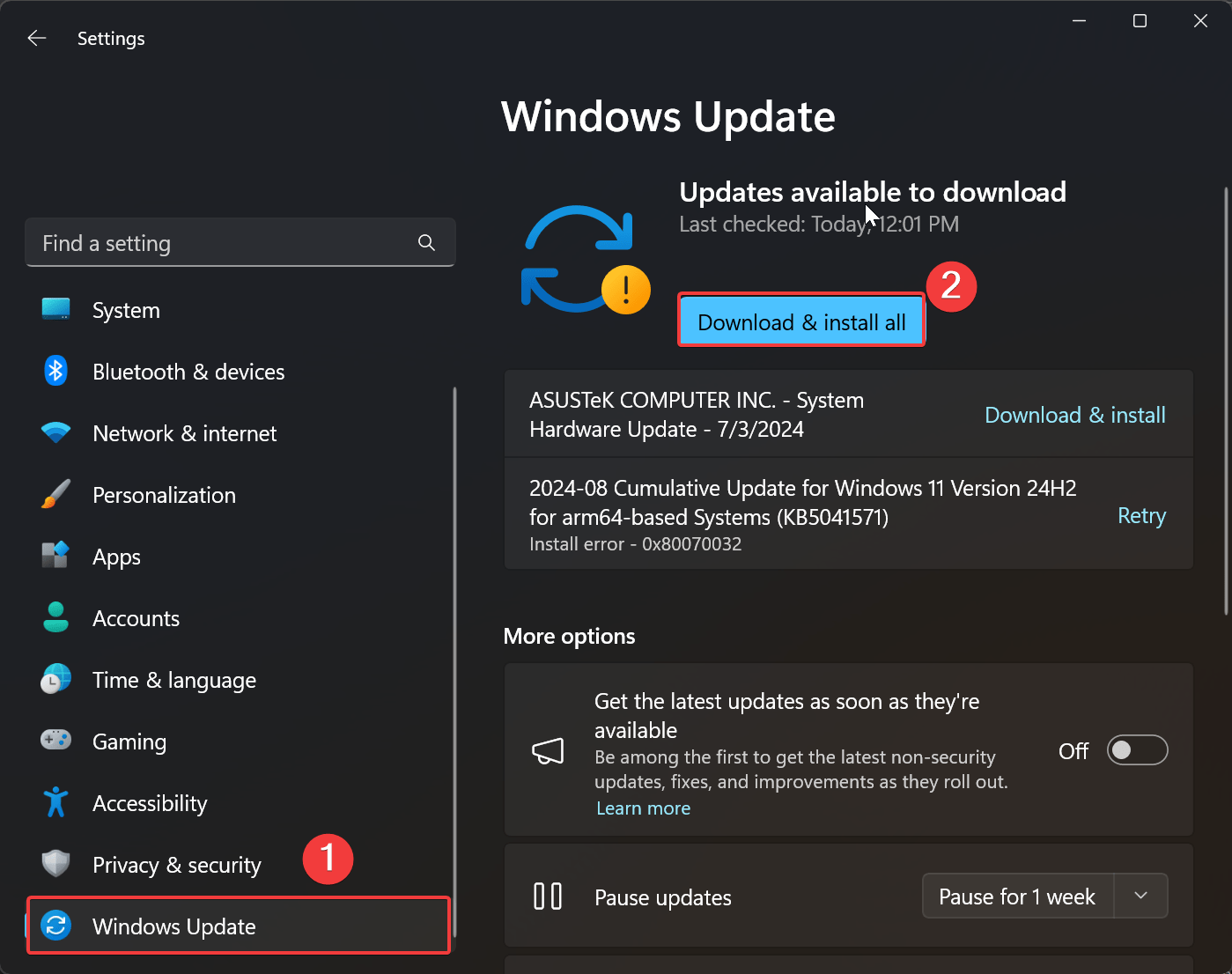 How to Fix No Wi-Fi Toggle in Action Center on Windows 11 20 Install Windows Update