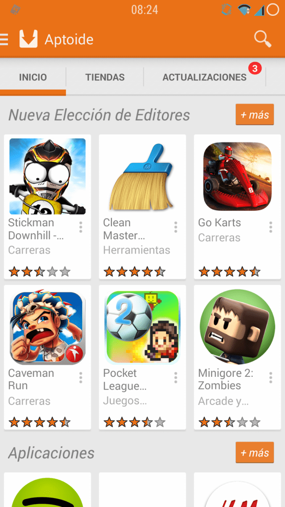 Best Place to Download Paid Android Apps for Free 3 Aptoide Interface