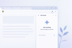 Ask Gemini feature on Chrome image