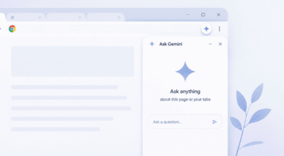 Ask Gemini feature on Chrome image