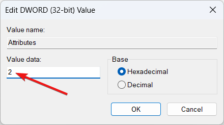 How do you Change the Screen Timeout in Windows 11 18 Assign 2 in value data field