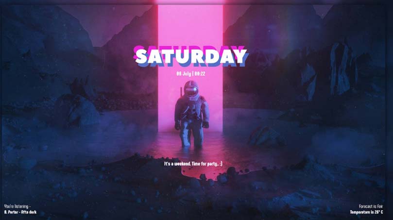 10 Best Rainmeter Skins for Windows 11 6 Astro rainmeter skin for Windows 11