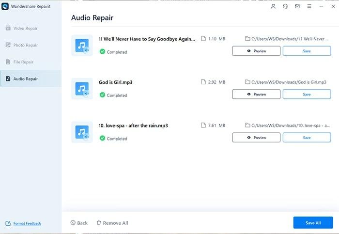 Is Your WAV File Corrupted? Repair Your Audio with Repairit 5 Audio Repaired