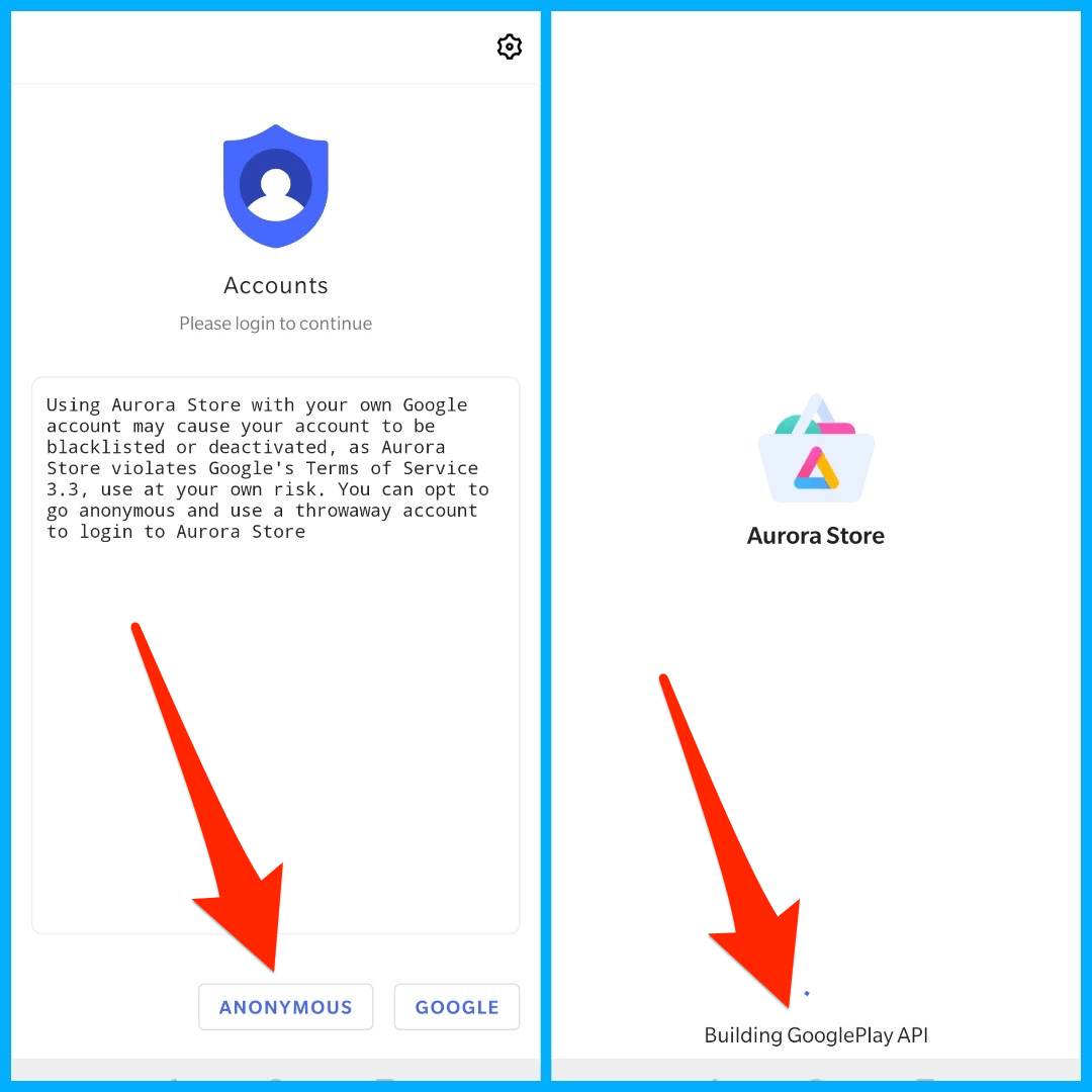Download Google Installer Apk for Android devices 3 Aurora_Store_Google_API