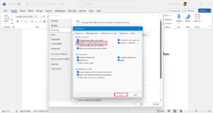 How to Create a Fraction in Microsoft Word 15 Tick the box for Fractions (1/2) with fraction character (½)