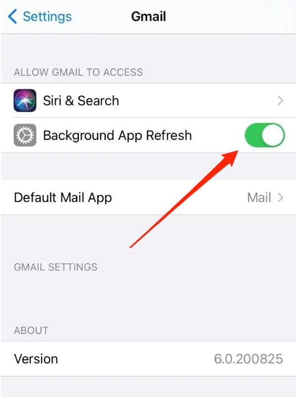 Background App Refresh