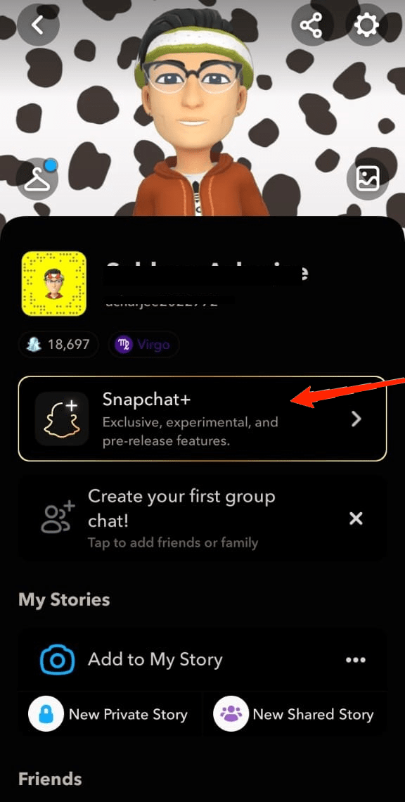 How to Use 'My AI' on Snapchat? 3 Open the Snapchat app and go to your Profile in the top-left corner. Click on the Snapchat+ card to avail of the 1 week-free subscription plan and try the My AI chatbot