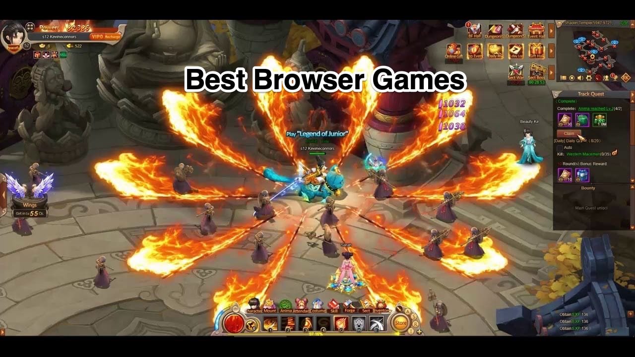 Best Browser Games Free