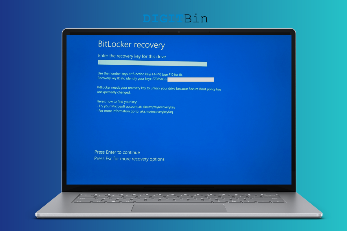 FIX: BitLocker Key Error - 'Enter the Recovery Key for this Drive in Windows 11 1 BitLocker Key - Enter the recovery key for this drive