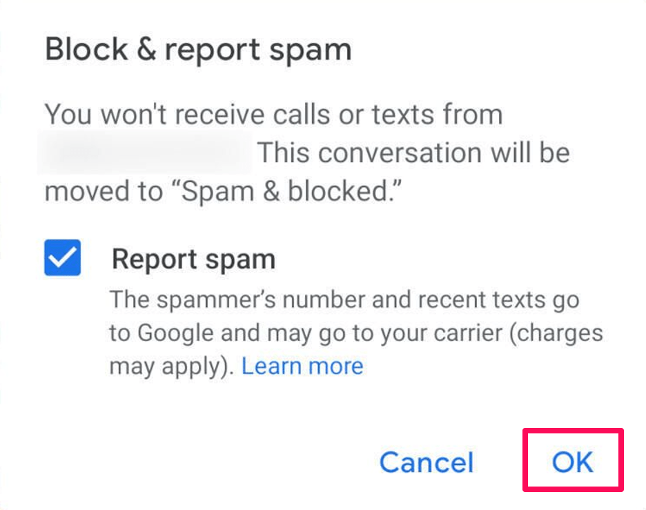 How to Block Robotexts and Spam Messages on Android? 4 Block The Number