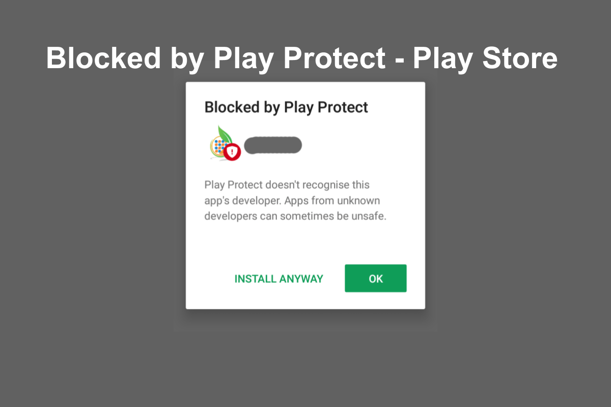 How to Fix Play Protect Blocking App Install on Play Store? 1 Blocked by Play Protect - Play Store