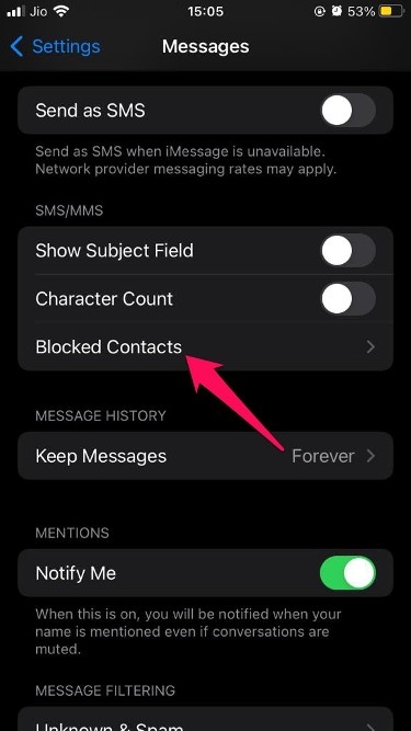 How to See Blocked Numbers on iPhone? 8 Blocked contacts messages