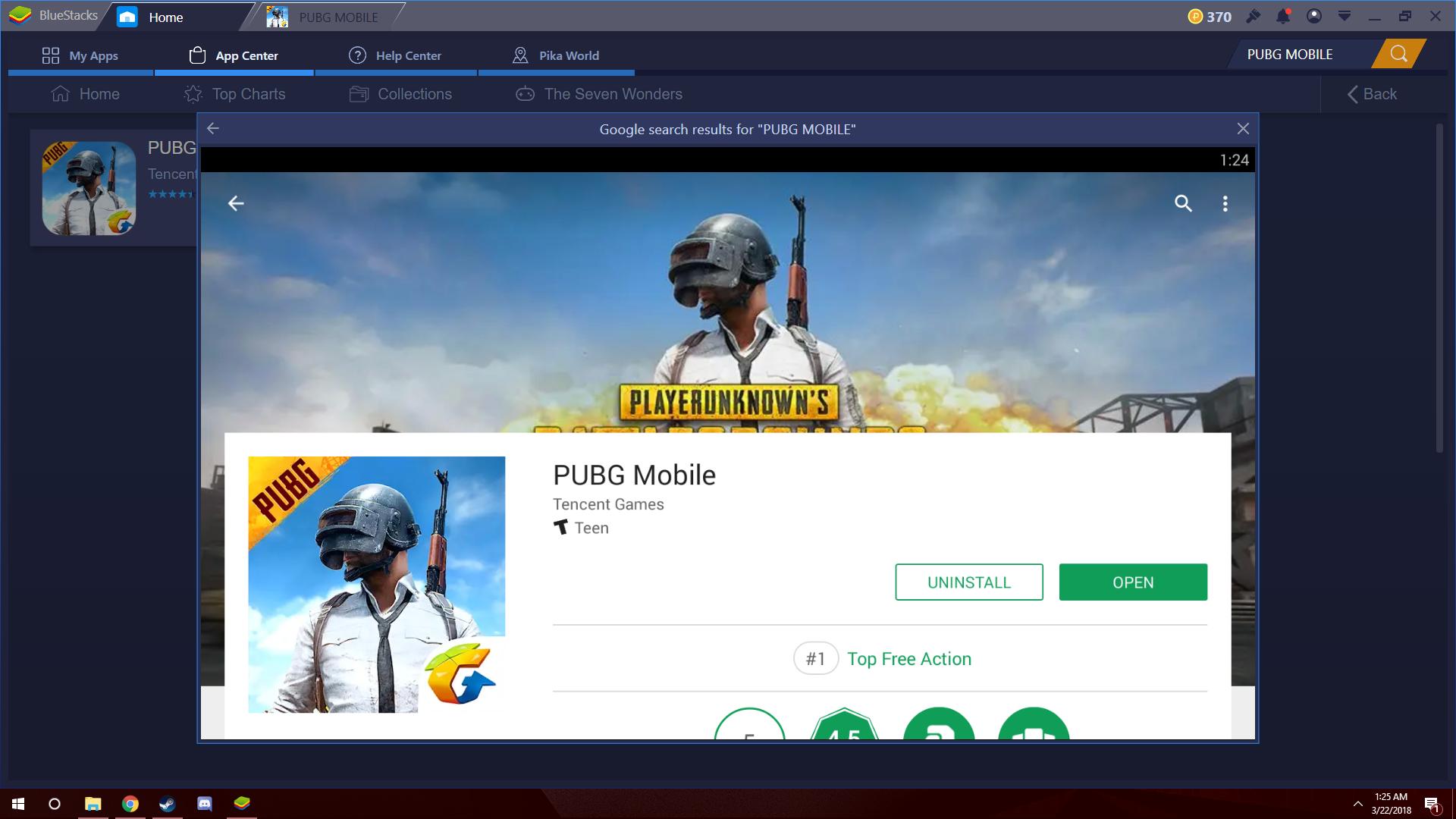 Bluestacks PUBG