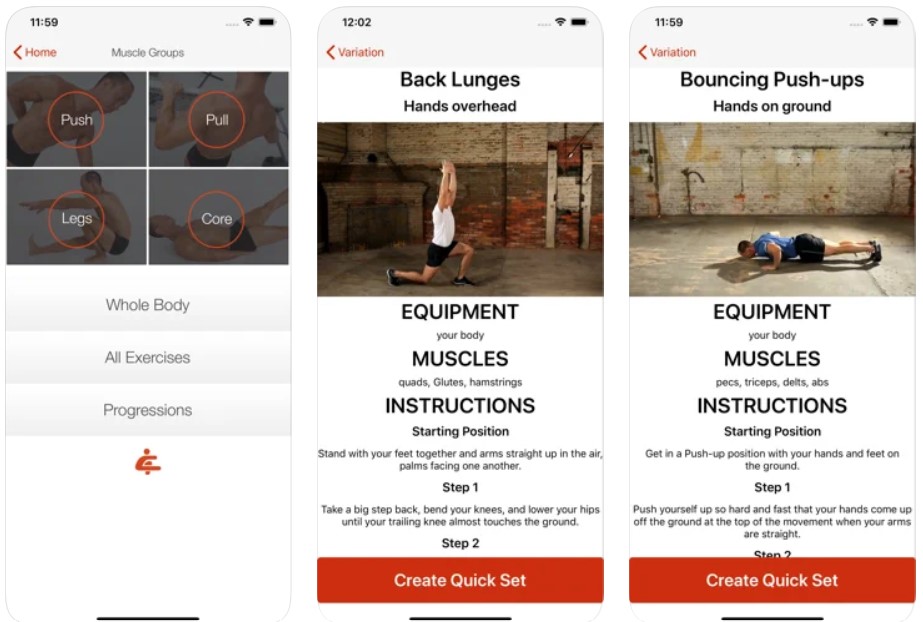 Top Best Exercise Apps for iPhone 11 Bodyweight Training