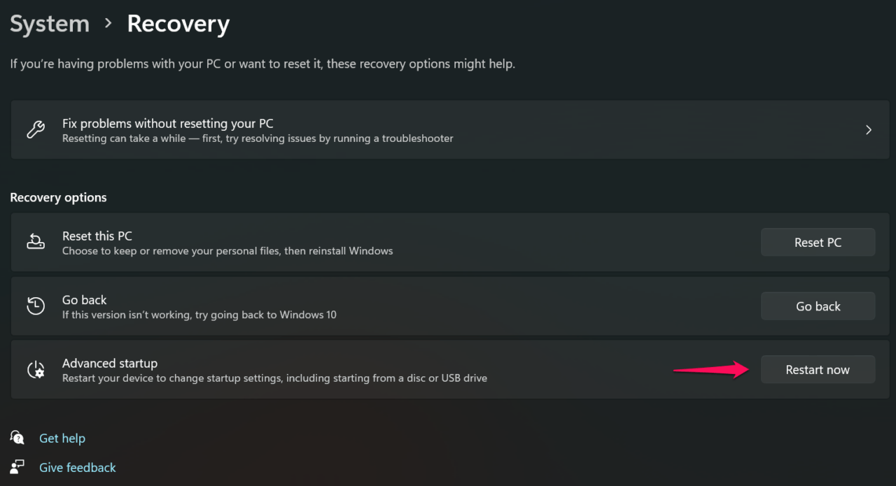 How to Fix ATTEMPTED_WRITE_TO_READONLY_MEMORY in Windows 11? 5 Boot into Safe Mode (3)