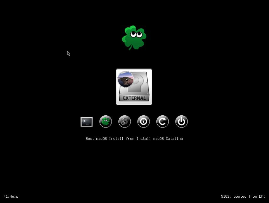 Boot macOS Install