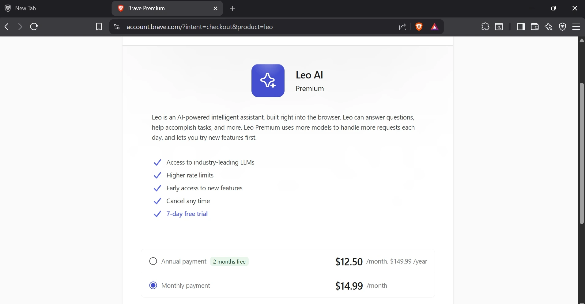 I tried Brave Leo expecting a typical browser AI and it was harder to give up 4 Brave Leo AI premium