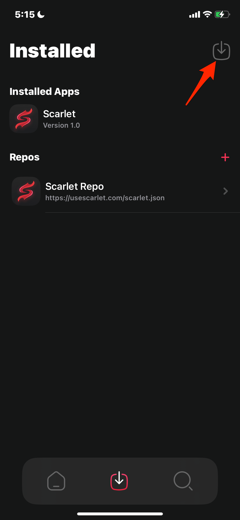 How to Install YouTube Vanced on iPhone without Jailbreak? 19 CLick_Down_icon