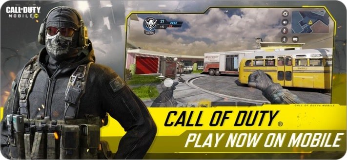 Top 4 PUBG alternatives for iPhone 3 Call of Duty: Mobile